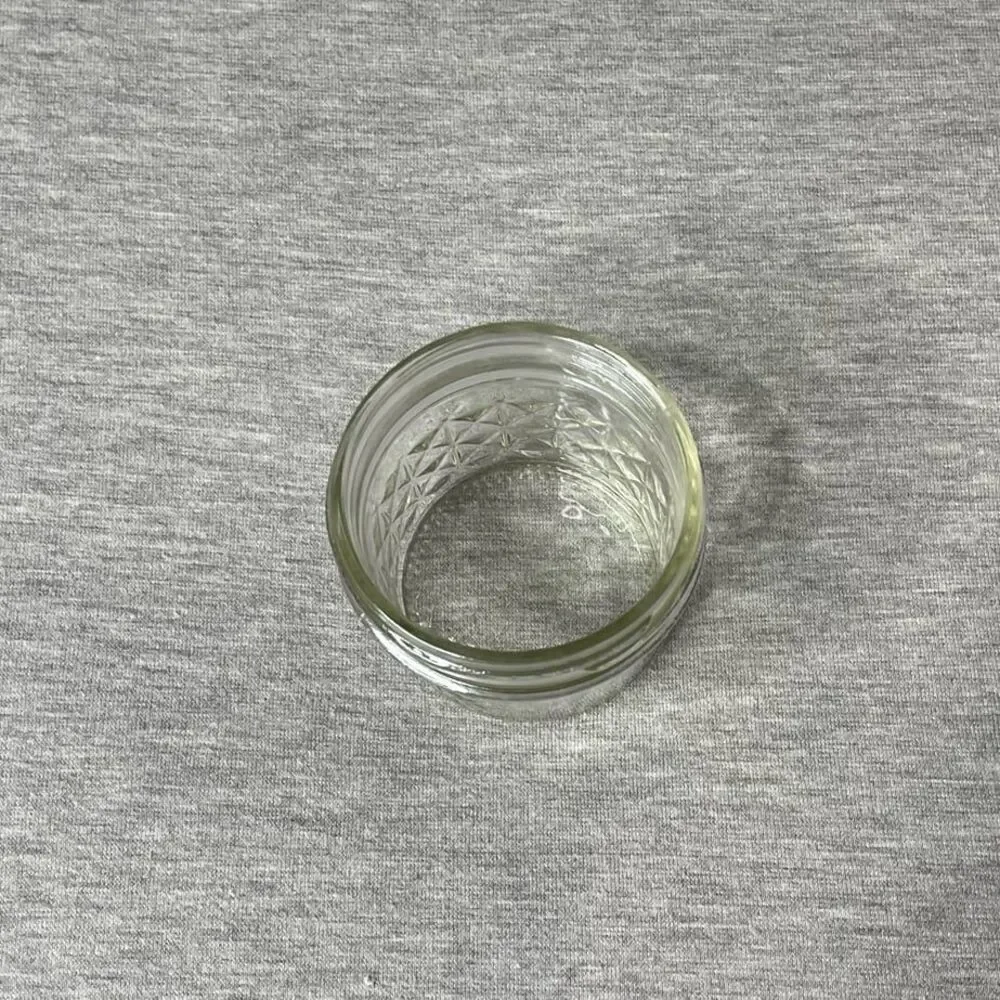Target Clear 2” Mini Round Geometric Ceramic Jar